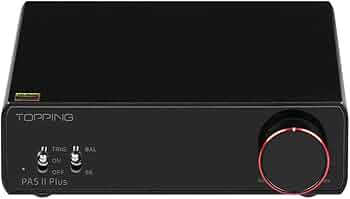 Amazon.co.jp: Topping PA5 II Plus フルバランス クラスD パワー